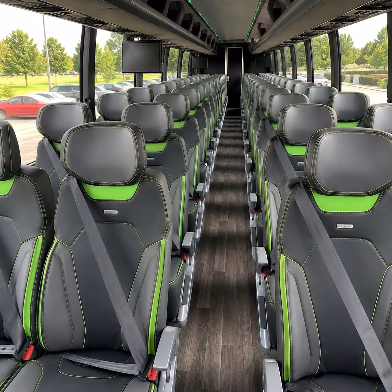 pooler charter bus interior 2