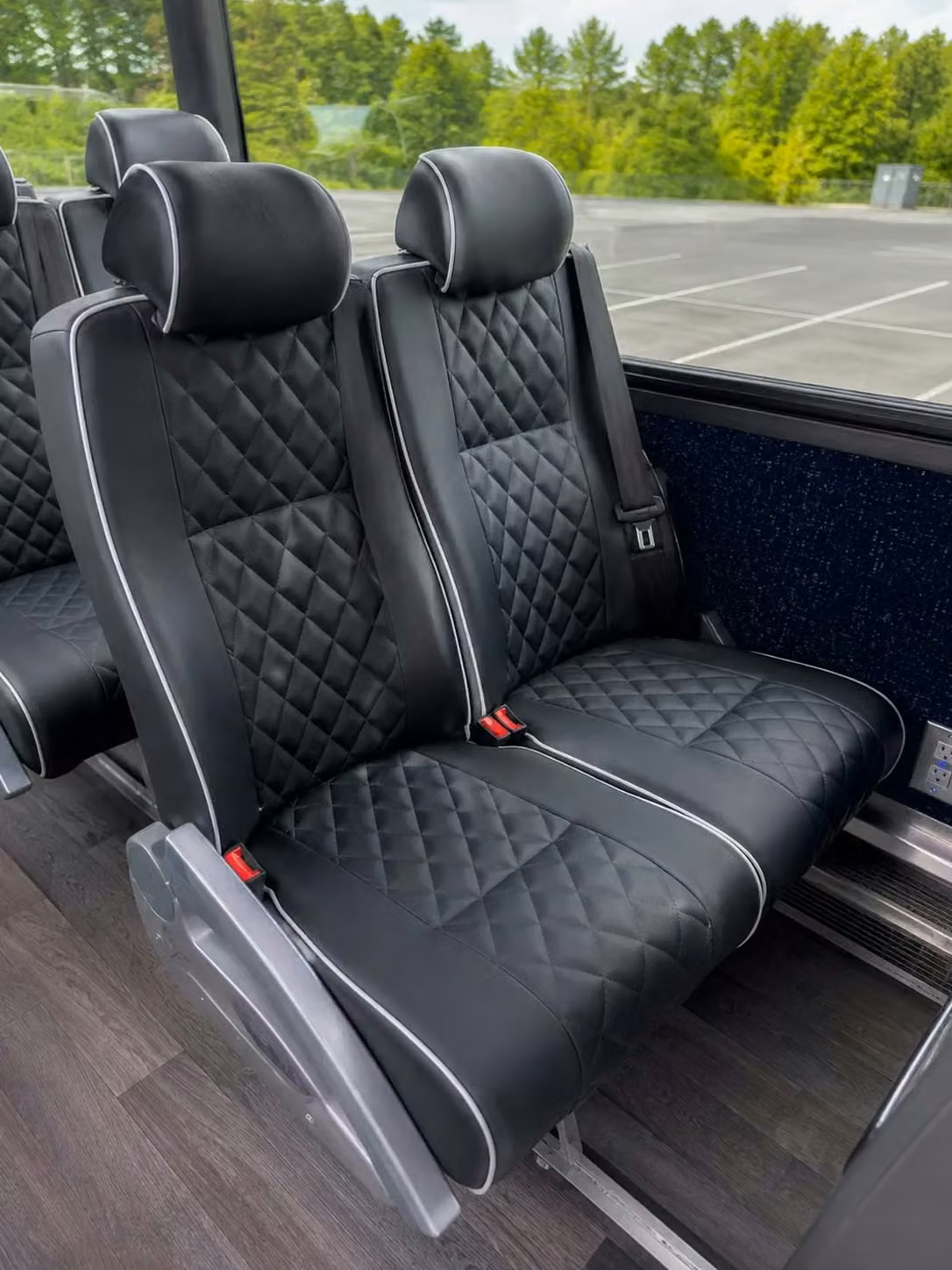 pooler charter bus reclining seats
