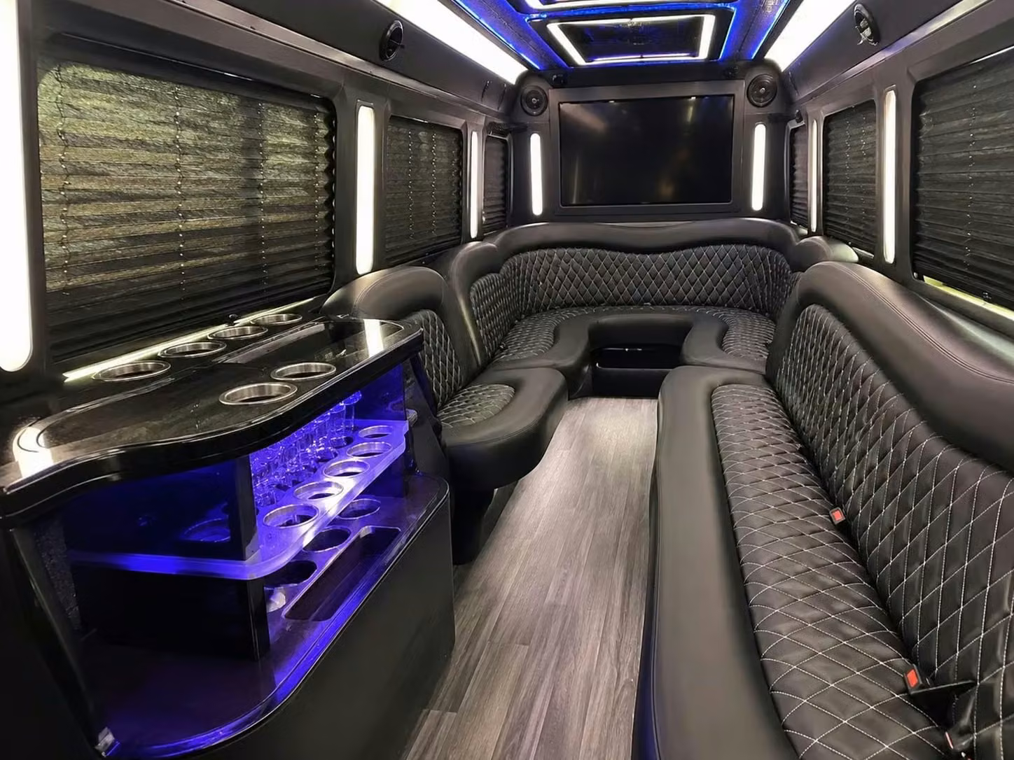 pooler party bus bar area
