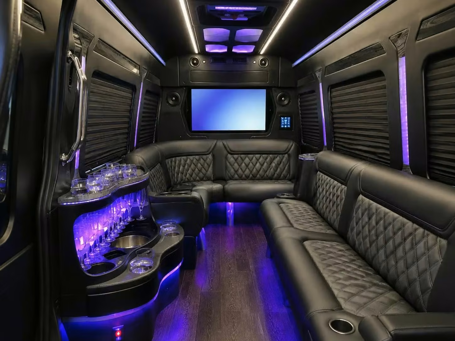 pooler party bus smart tvs