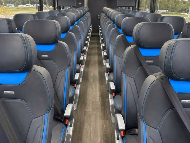 pooler charter bus interior